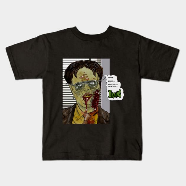 Bears, Beets, Battlestar Galactica Kids T-Shirt by rsacchetto